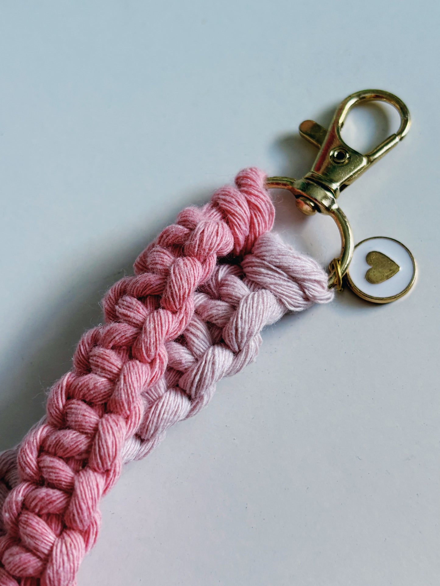 Strap decorativo en macramé