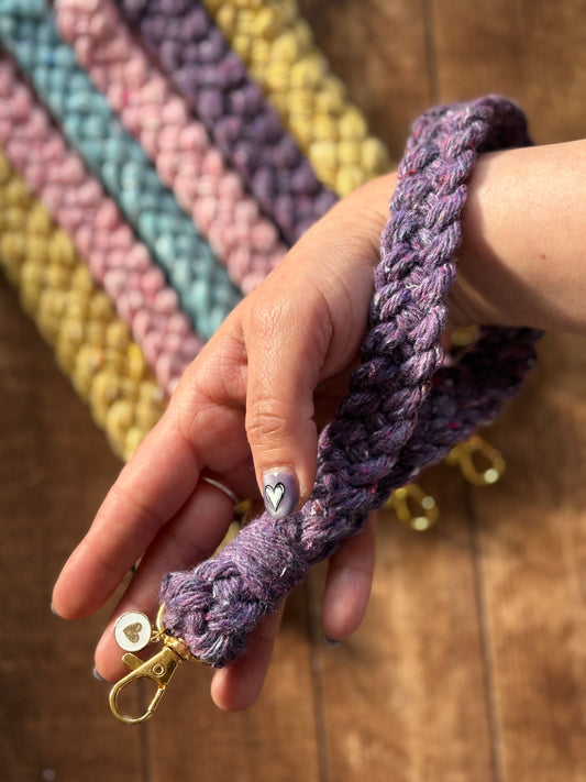 Strap sustentable con dije de corazón