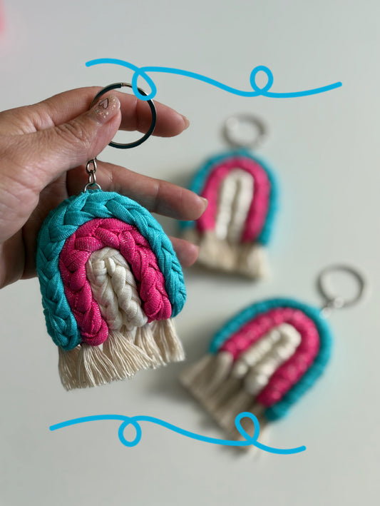 Llaveros Arcoíris AMA Deco