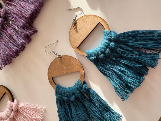 Aros de madera & algodón